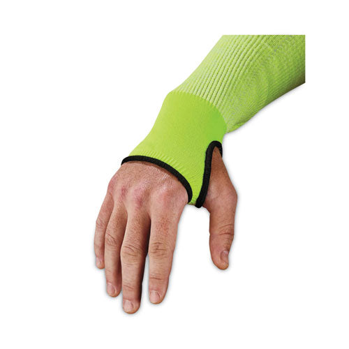 Ergodyne Proflex 7941-pr Cr Protective Arm Sleeve 18" Lime 144 Pairs/Case