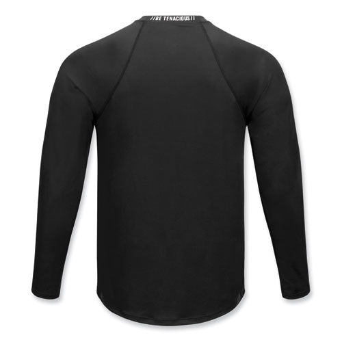 Ergodyne N-ferno 6436 Long Sleeve Lightweight Base Layer Shirt Large Black