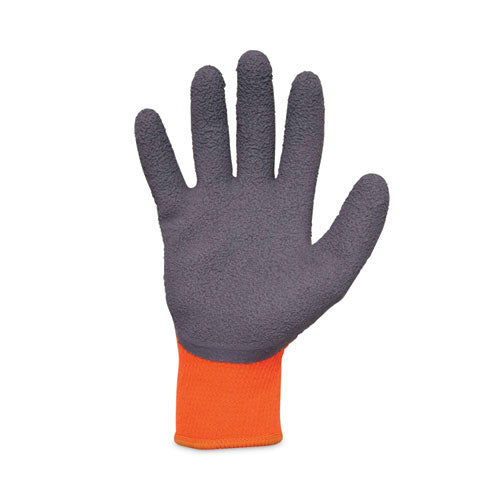 Ergodyne Proflex 7401 Coated Lightweight Winter Gloves Orange Medium Pair