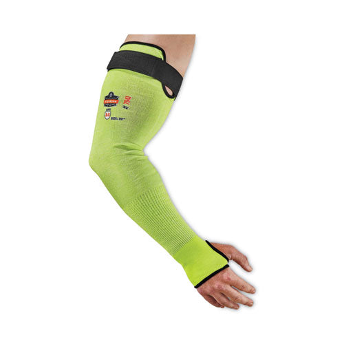 Ergodyne Proflex 7941-pr Cr Protective Arm Sleeve 22" Lime 144 Pairs/Case