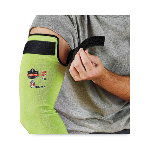 Ergodyne Proflex 7941-pr Cr Protective Arm Sleeve 22" Lime 144 Pairs/Case