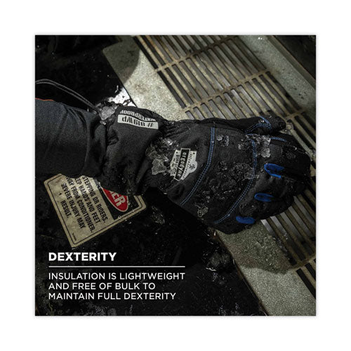 Ergodyne Proflex 819wp Extreme Thermal Wp Gloves Black 2x-large Pair