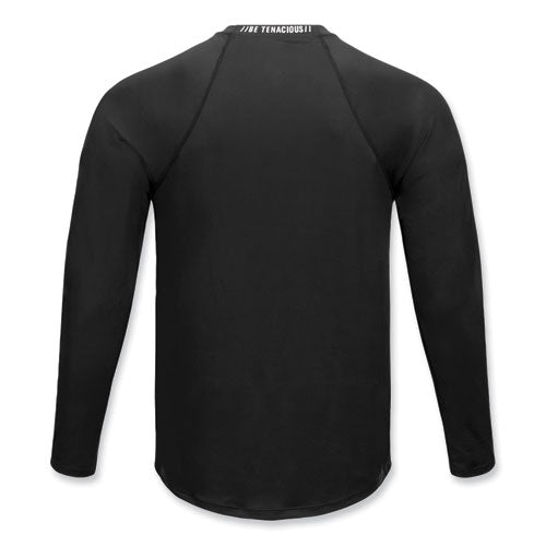 Ergodyne N-ferno 6436 Long Sleeve Lightweight Base Layer Shirt 2x-large Black