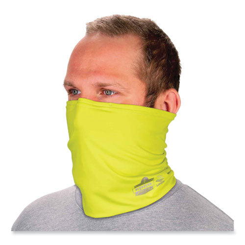 Ergodyne Chill-its 6489 2-layer Cooling Performance Knit Multi-band Polyester/spandex L/xl Hi-vis Lime