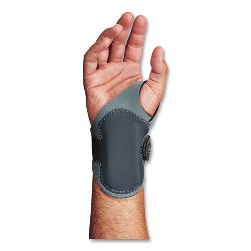 Ergodyne Proflex 4020 Lightweight Wrist Support 2x-large Fits Left Hand Gray