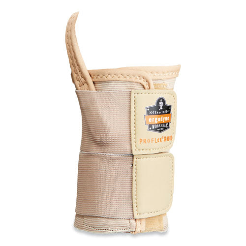 Ergodyne Proflex 4010 Double Strap Wrist Support Small Fits Left Hand Tan