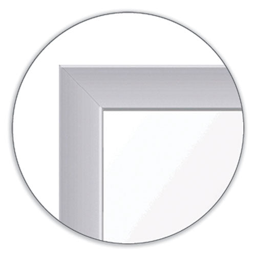 Ghent 1x1 Grid Magnetic Whiteboard 72.5x48.5 White/gray Surface Satin Aluminum Frame