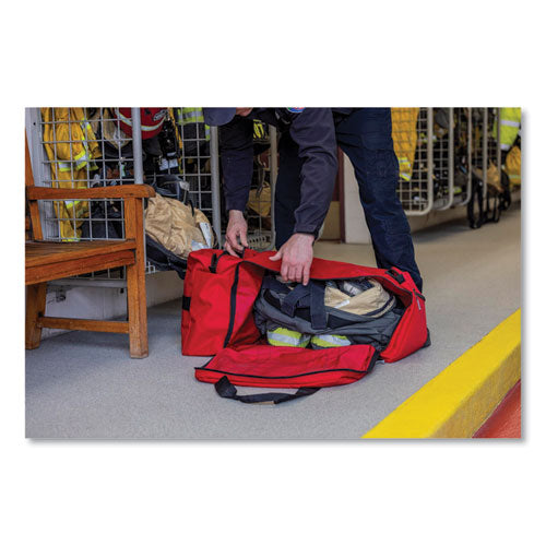 Ergodyne Arsenal 5005p  Fire + Rescue Gear Bag Polyester 39x15x15 Red
