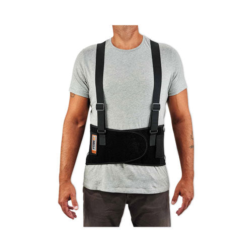 Ergodyne Proflex 1100sf Standard Spandex Back Support Brace 2x-large 42" To 46" Waist Black