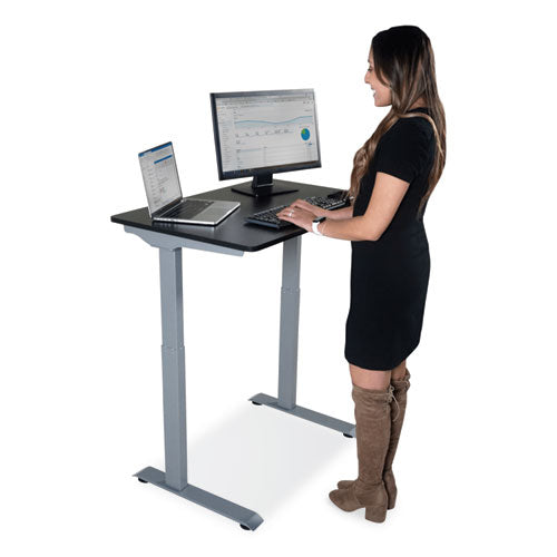 Victor Electric Height Adjustable Standing Desk 36x23.6x28.7 To 48.4 Black