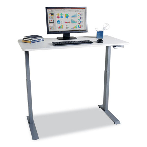 Victor Electric Height Adjustable Standing Desk 48x23.6x28.7 To 48.4 White