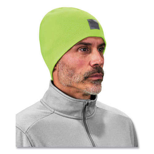 Ergodyne N-ferno 6812 Rib Knit Beanie One Size Fits Most Lime