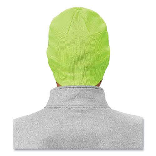 Ergodyne N-ferno 6812 Rib Knit Beanie One Size Fits Most Lime