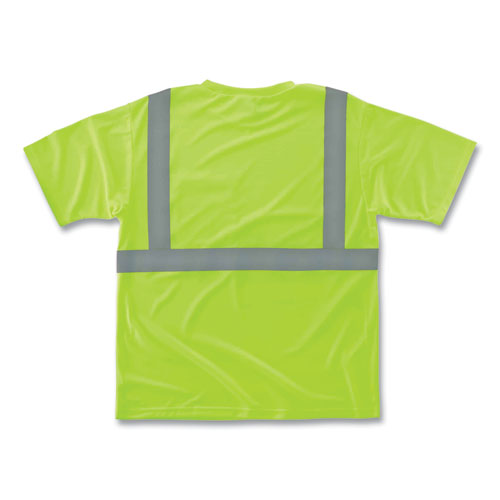 Ergodyne Glowear 8289 Class 2 Hi-vis T-shirt Polyester Lime X-small