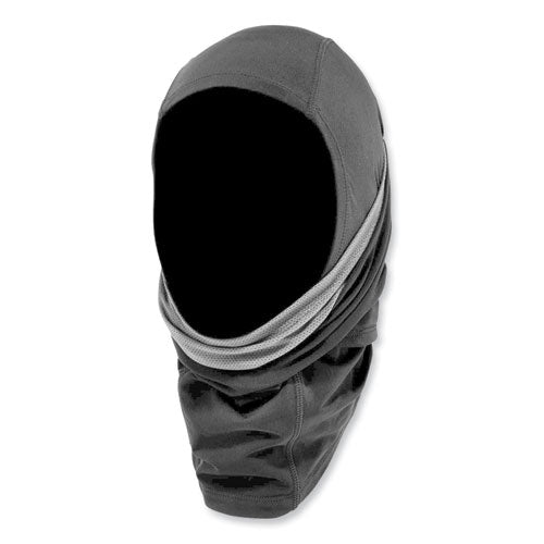 Ergodyne N-ferno 6844 Dual-layer Balaclava Face Mask Nylon; Spandex One Size Fits Most Black