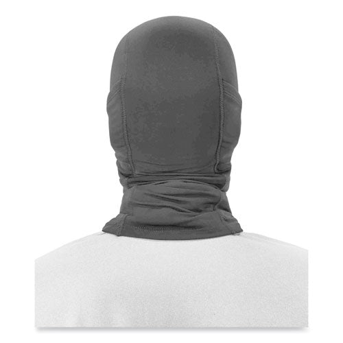 Ergodyne N-ferno 6844 Dual-layer Balaclava Face Mask Nylon; Spandex One Size Fits Most Black