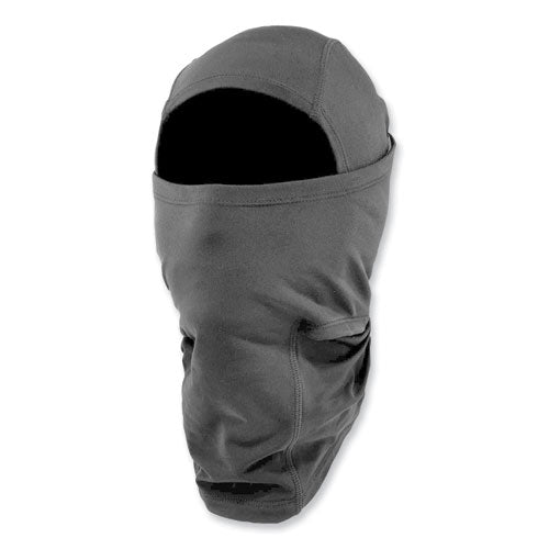 Ergodyne N-ferno 6844 Dual-layer Balaclava Face Mask Nylon; Spandex One Size Fits Most Black