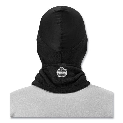 Ergodyne N-ferno 6822 Balaclava Spandex Top Face Mask Spandex/fleece One Size Fits Most Black