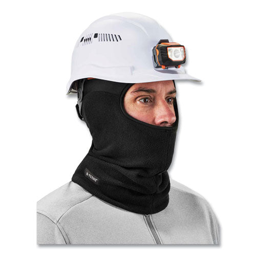 Ergodyne N-ferno 6822 Balaclava Spandex Top Face Mask Spandex/fleece One Size Fits Most Black