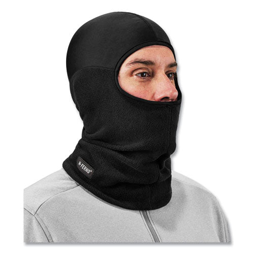 Ergodyne N-ferno 6822 Balaclava Spandex Top Face Mask Spandex/fleece One Size Fits Most Black