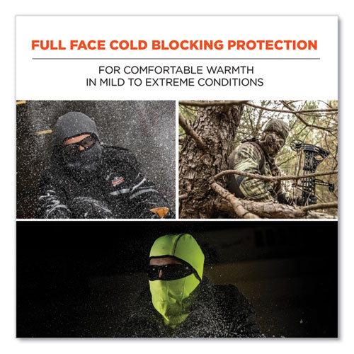 Ergodyne N-ferno 6823 Hinged Balaclava Face Mask Fleece One Size Fits Most Realtree Edge