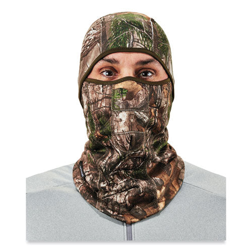 Ergodyne N-ferno 6823 Hinged Balaclava Face Mask Fleece One Size Fits Most Realtree Edge