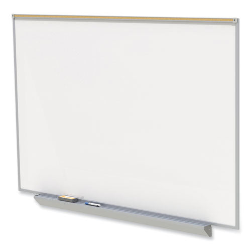 Ghent Proma Magnetic Porcelain Projection Whiteboard W/satin Aluminum Frame 48.5x36.5 White Surfaceships In 7-10 Business Days