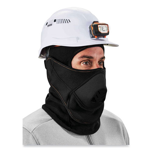 Ergodyne N-ferno 6970 Extreme Hot Rox Balaclava Face Mask Polyester/spandex One Size Fits Most Black