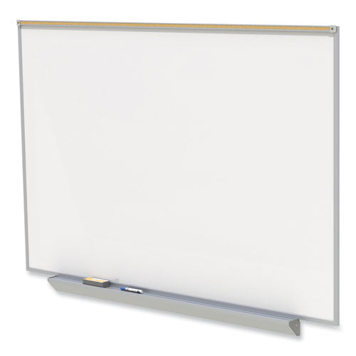 Ghent Proma Magnetic Porcelain Projection Whiteboard W/satin Aluminum Frame 96.5x48.5 White Surfaceships In 7-10 Business Days