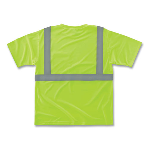 Ergodyne Glowear 8289 Class 2 Hi-vis T-shirt Polyester Lime 4x-large