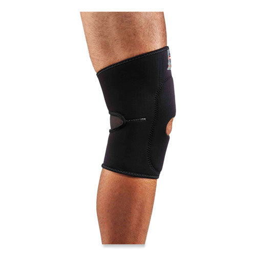 Ergodyne Proflex 615 Open Patella Anterior Pad Knee Sleeve X-large Black