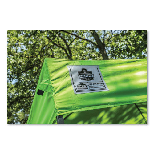 Ergodyne Shax 6010c Replacement Pop-up Tent Canopy For 6010 10 Ftx10 Ft Polyester Lime