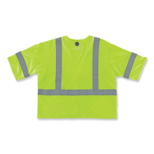 Ergodyne Glowear 8356frhl Class 3 Fr Hook And Loop Safety Vest With Sleeves Modacrylic 4xl/5xl Lime