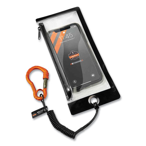 Ergodyne Squids 3195 Cell Phone Tool Tethering Kit 1 Lb Max Working Capacity 12" To 48" Black/orange