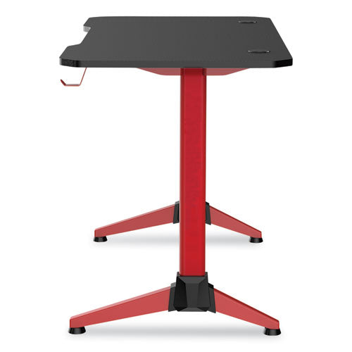 Safco Ultimate Computer Gaming Desk 47.2"x23.6"x29.5" Black/red