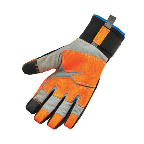 Ergodyne Proflex 818wp Thermal Wp Gloves With Tena-grip Orange Medium Pair