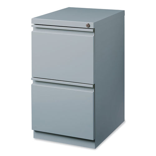 Hirsh Industries Full-width Pull 20 Deep Mobile Pedestal File File/file Letter Platinum 15x19.88x27.75