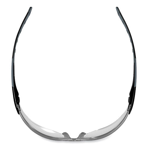 Ergodyne Skullerz Saga Frameless Safety Glasses Black Nylon Impact Frame Indoor/outdoor Polycarb Lens