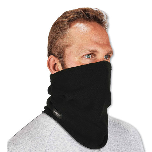 Ergodyne N-ferno 6960 Fleece Neck Gaiter Fleece One Size Fits Most Black