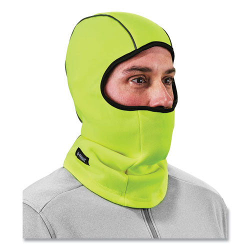 Ergodyne N-ferno 6821 Fleece Balaclava Face Mask One Size Fits Most Lime