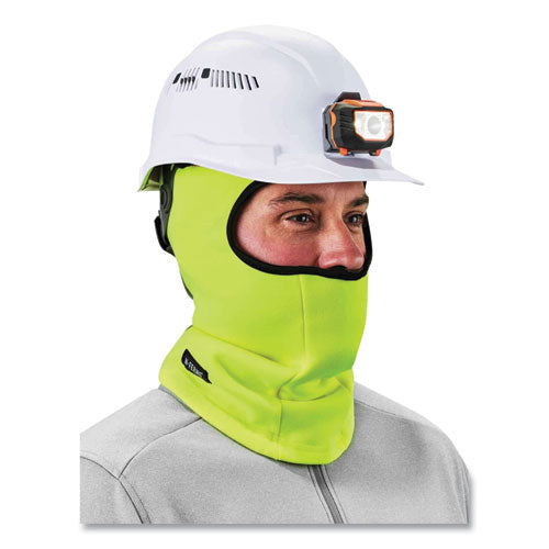 Ergodyne N-ferno 6821 Fleece Balaclava Face Mask One Size Fits Most Lime