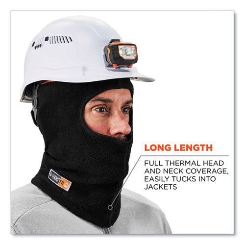 Ergodyne N-ferno 6828 Modacrylic Blend Fr Fleece Balaclava Face Mask One Size Fits Most Black