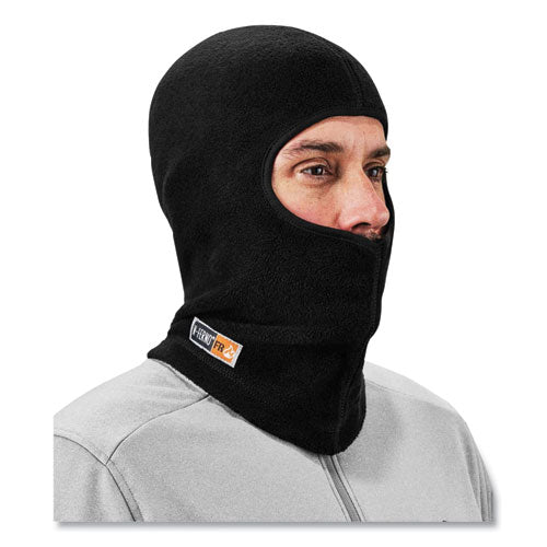 Ergodyne N-ferno 6828 Modacrylic Blend Fr Fleece Balaclava Face Mask One Size Fits Most Black