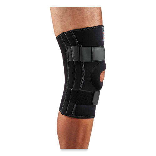 Ergodyne Proflex 620 Open Patella Spiral Stays Knee Sleeve Large Black