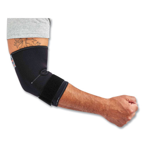 Ergodyne Proflex 655 Compression Arm Sleeve With Strap Medium Black