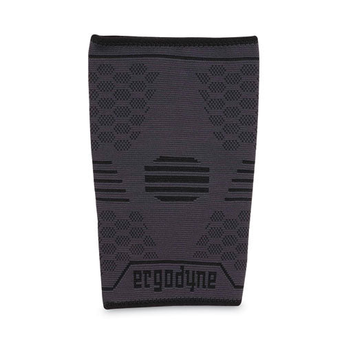 Ergodyne Proflex 651 Elbow Compression Sleeve Medium Gray/black