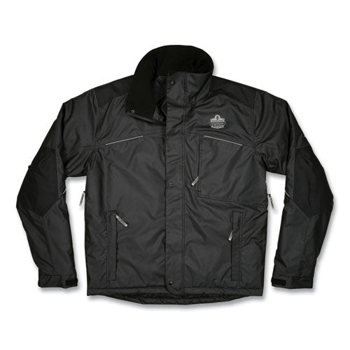 Ergodyne N-ferno 6467 Winter Work Jacket With 300d Polyester Shell Large Black