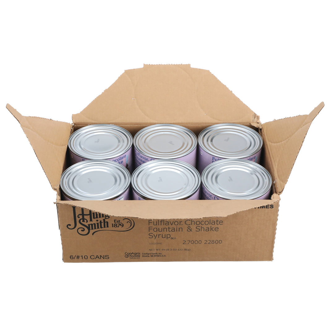 Jhs Syrup Chocolate Fountain & Shake Fulflavor-96 oz.-6/Case