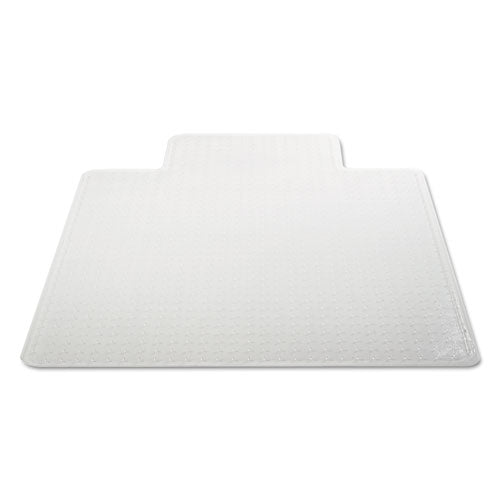 Deflecto Duramat Moderate Use Chair Mat For Low Pile Carpet 45x53 With Lip Clear