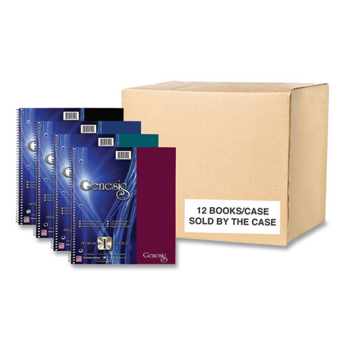 Roaring Spring Genesis Notebook 1-subject Medium/college Rule Randomly Asst Cover Color (100) 11x9 Sheets 12/ct Ships In 4-6 Bus Days
